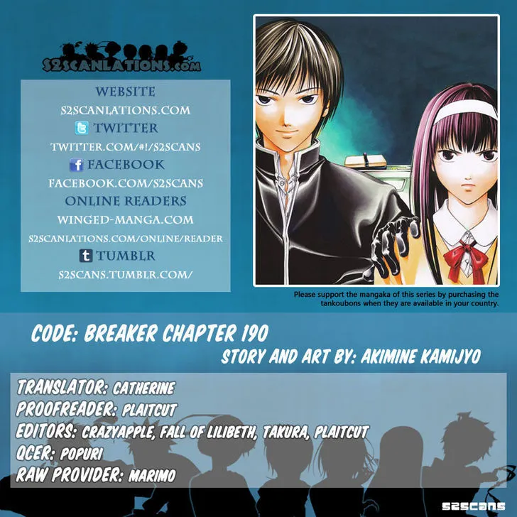 Code: Breaker Chapter 190 page 1 - MangaNato