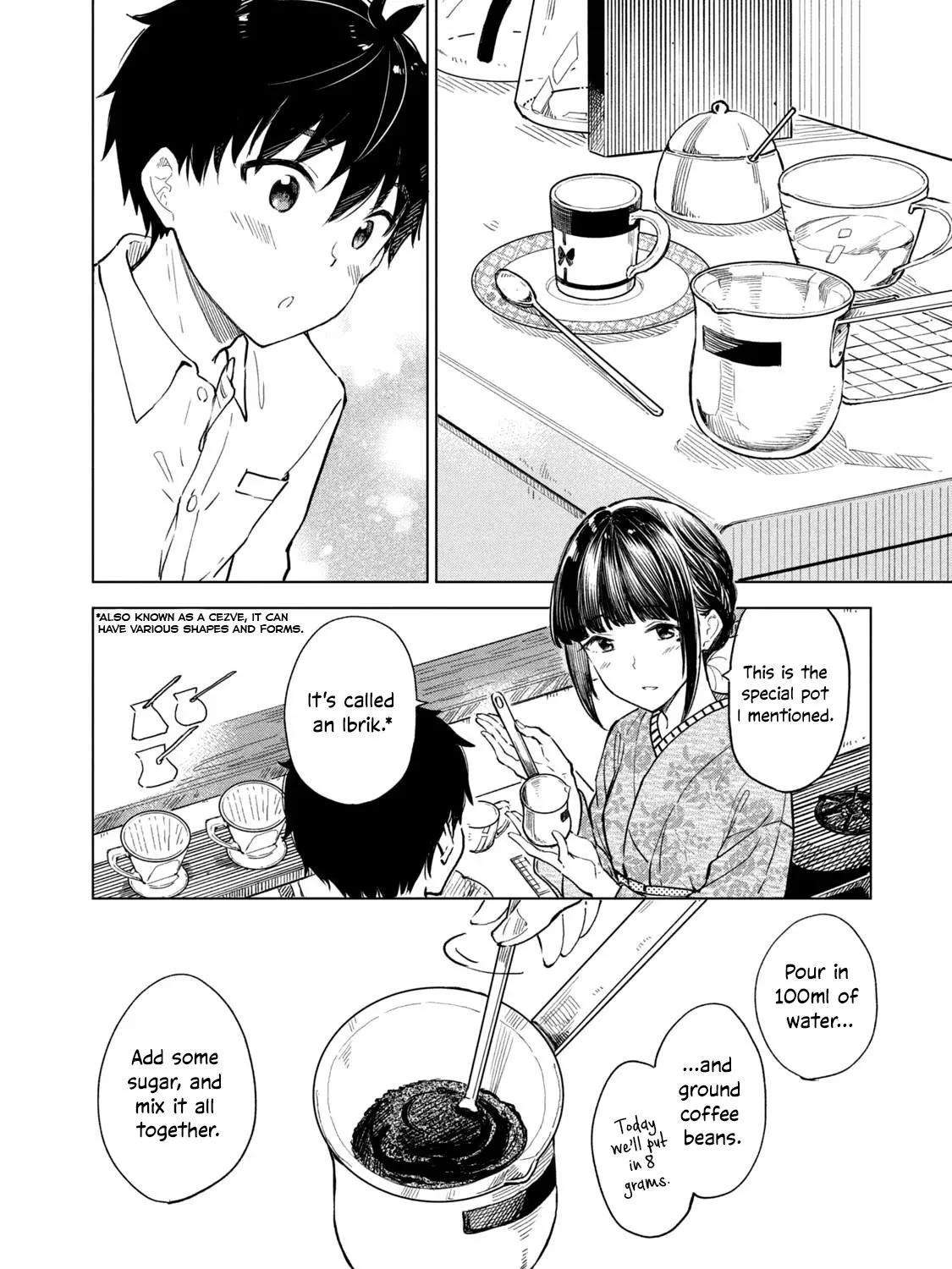 Coffee wo Shizuka ni Chapter 14 page 23 - MangaNato