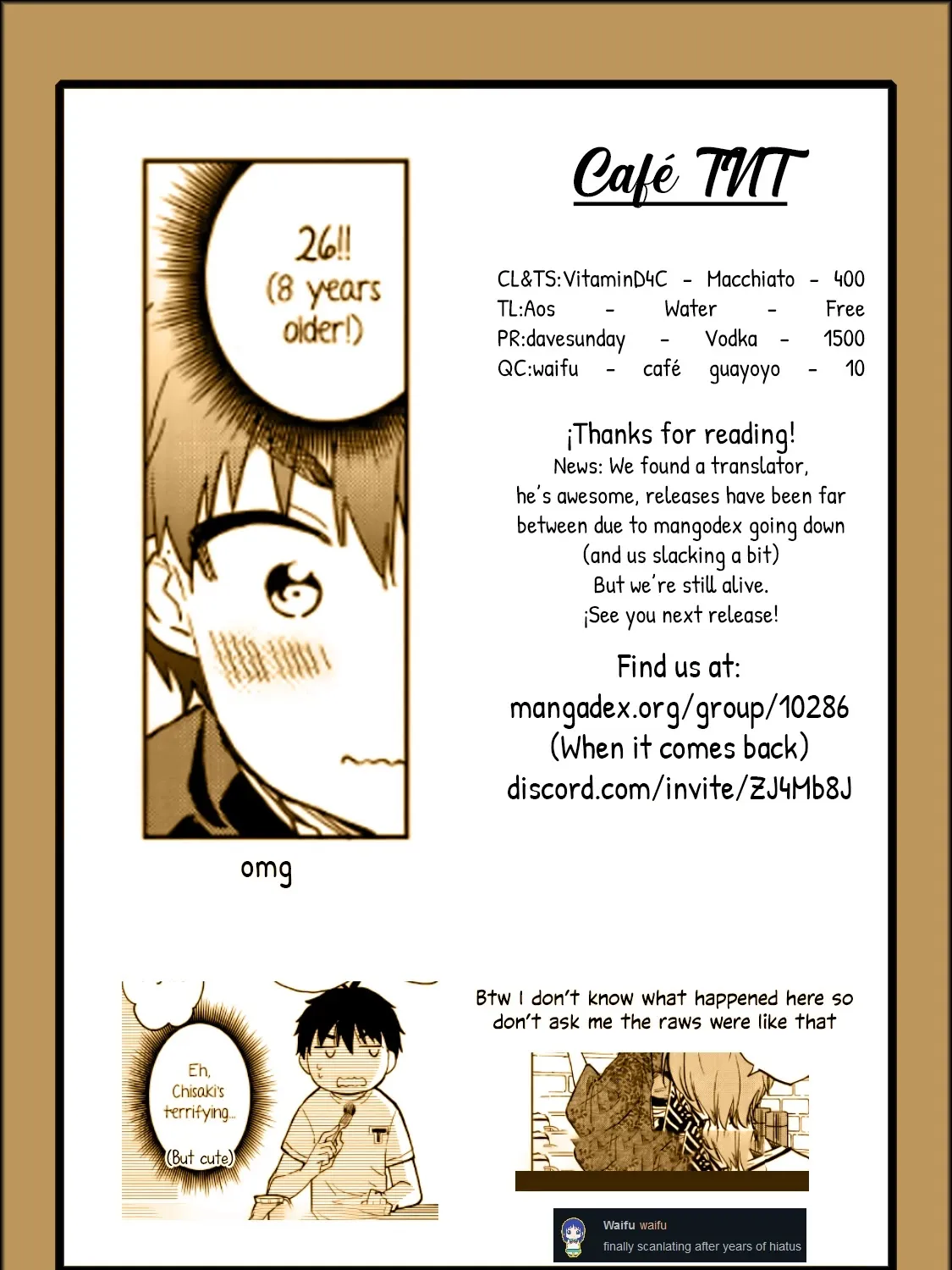 Coffee wo Shizuka ni Chapter 7 page 31 - MangaNato