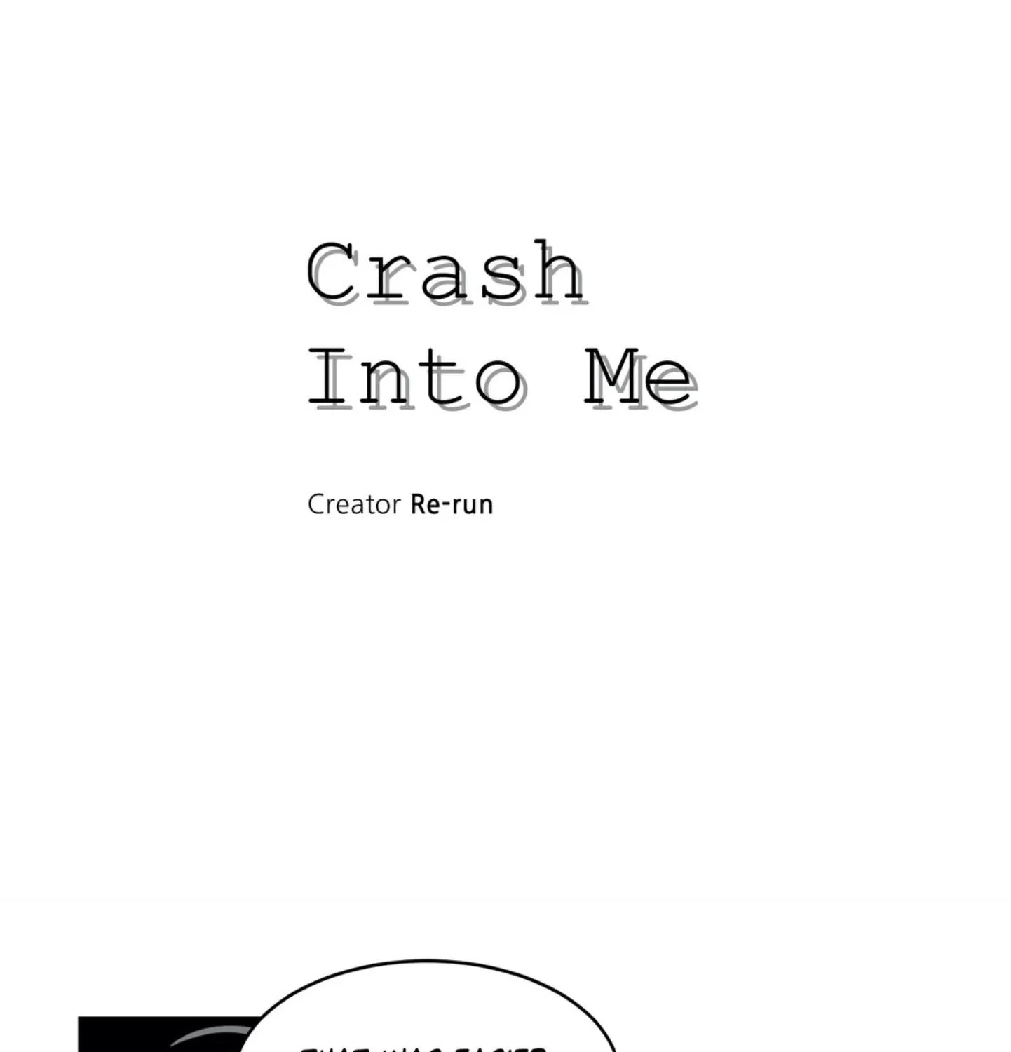 Crash Into Me - Page 1