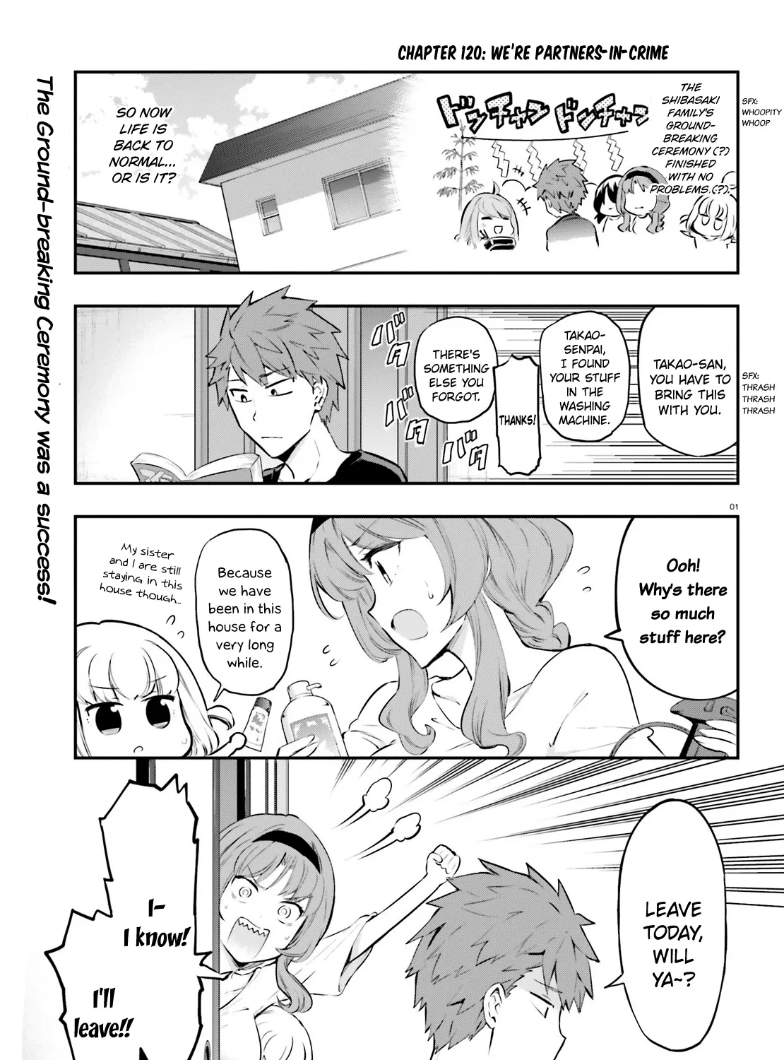 D-Frag! Chapter 120 page 1 - MangaNato