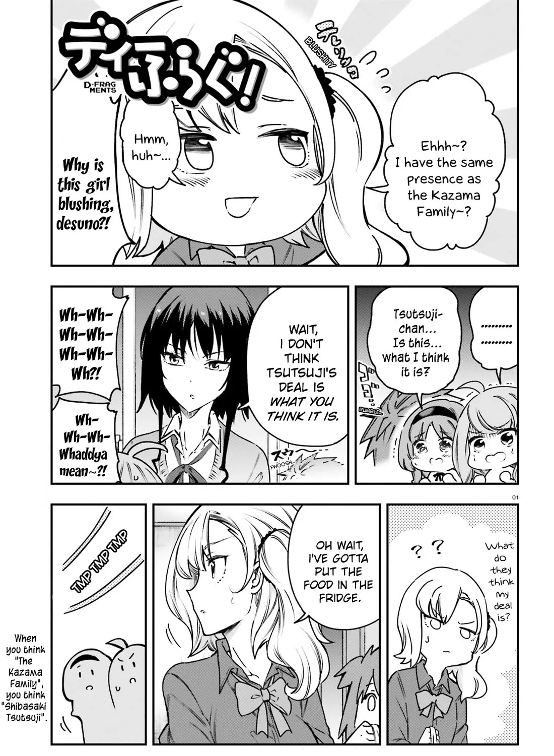 D-Frag! Chapter 161.1 page 1 - MangaKakalot