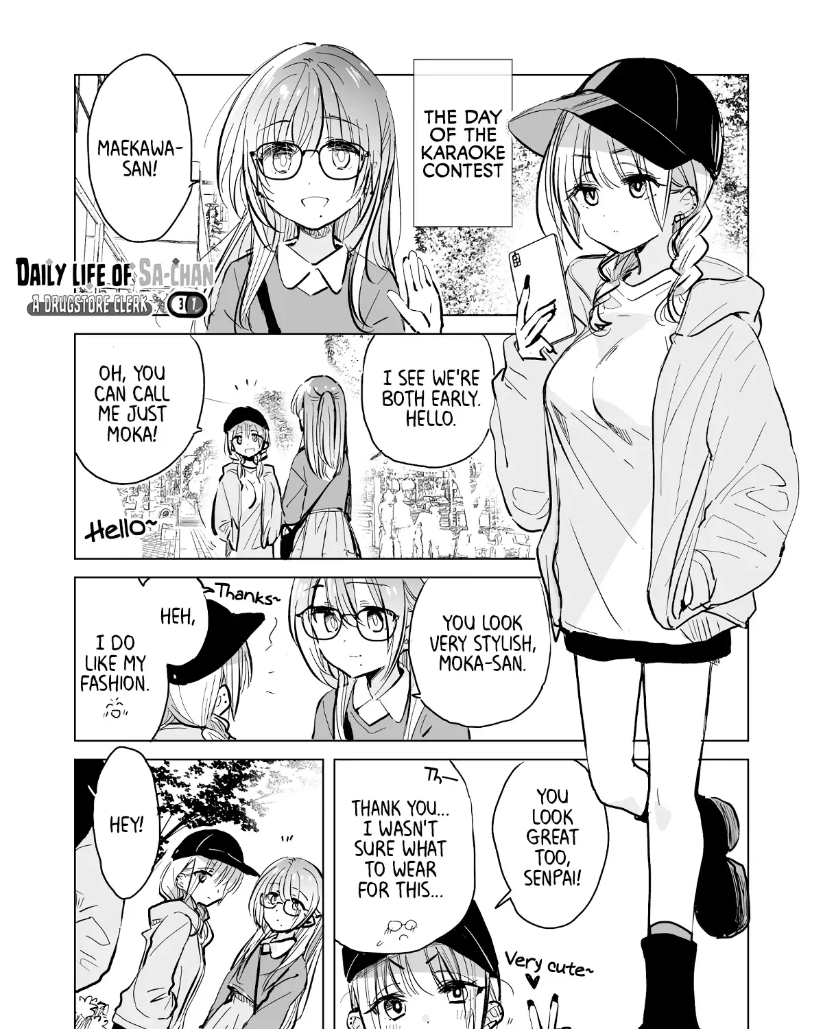 Daily Life Of Sa-Chan, A Drugstore Clerk Chapter 37 page 1 - MangaNato