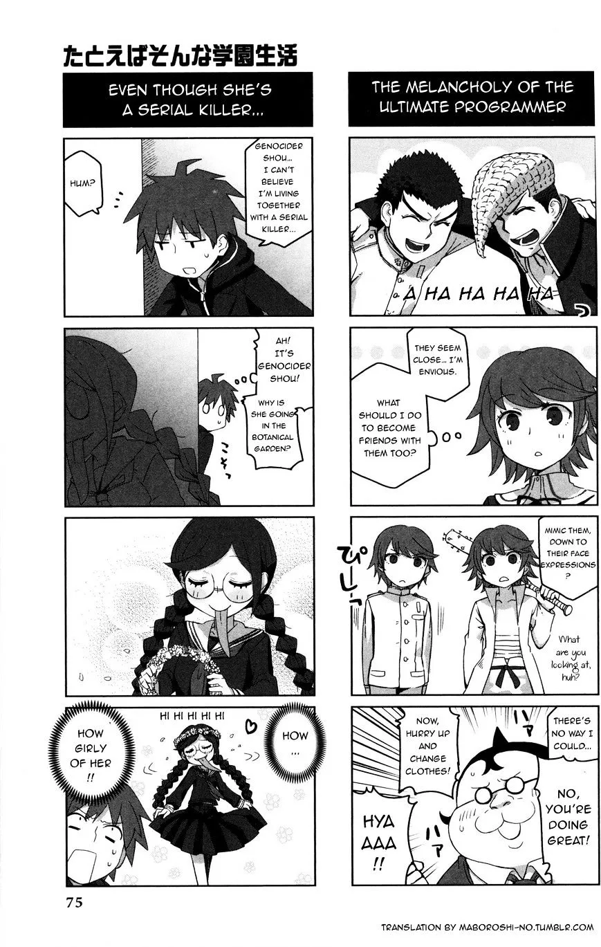 Danganronpa - Academy of Hope and High School of Despair 4-koma Kings Chapter 12 page 4 - MangaKakalot