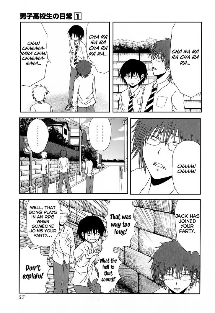 Danshi Koukousei No Nichijou Chapter 6 page 6 - MangaNato