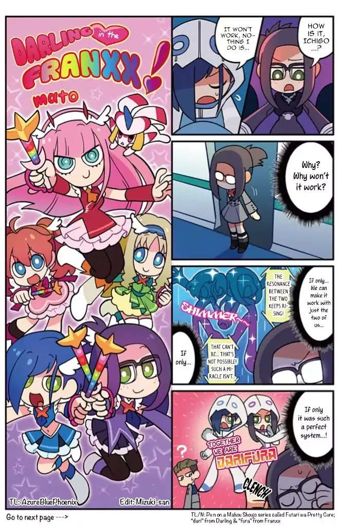 Darling In The Franxx! - 4-Koma Chapter 33 page 1 - MangaKakalot