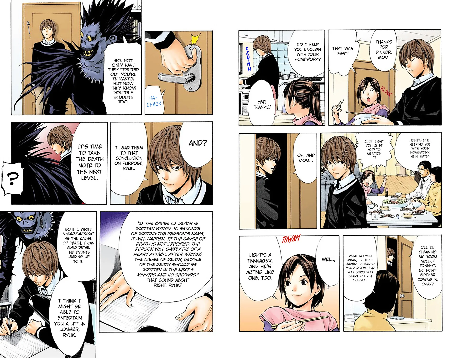 Death Note [Colored Edition] Chapter 3 page 12 - MangaKakalot