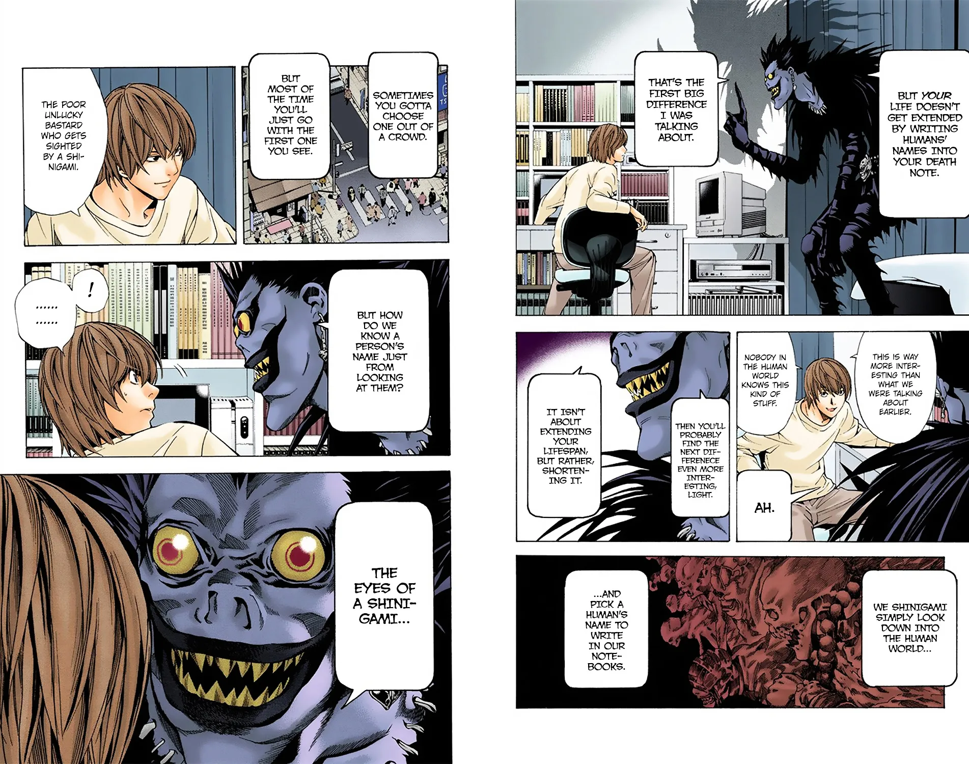 Death Note [Colored Edition] Chapter 5 page 8 - MangaKakalot