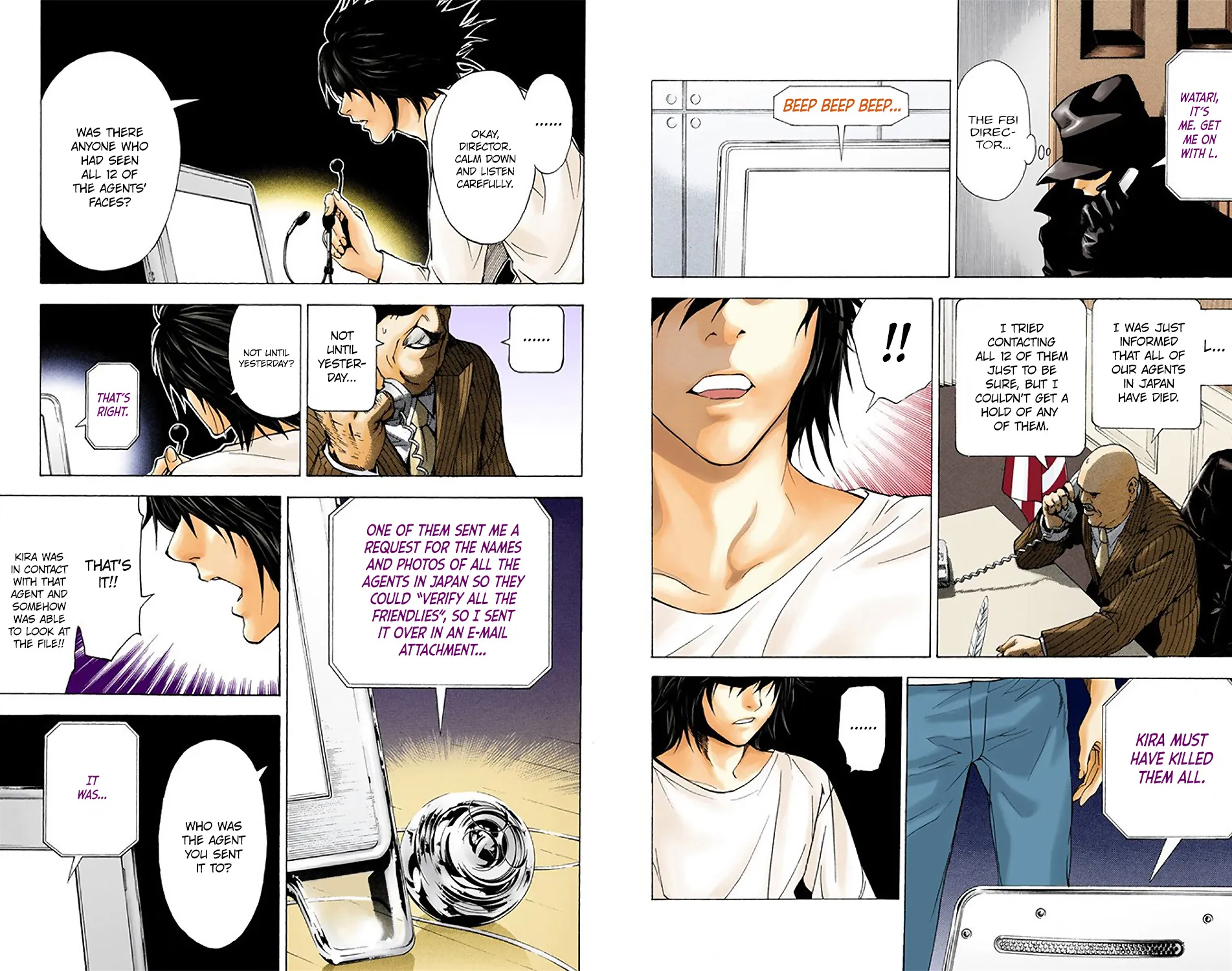 Death Note [Colored Edition] Chapter 8 page 11 - MangaKakalot