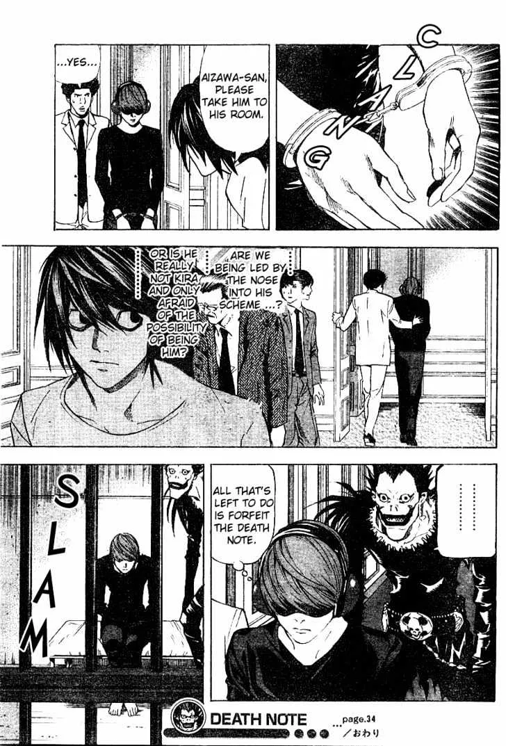 Death Note Chapter 34 page 21 - MangaNato