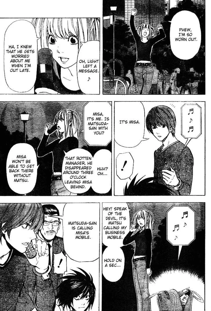 Death Note Chapter 42 page 10 - MangaNato