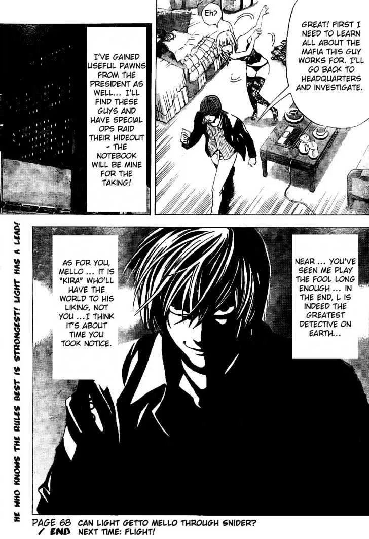 Death Note Chapter 68 page 20 - MangaNato