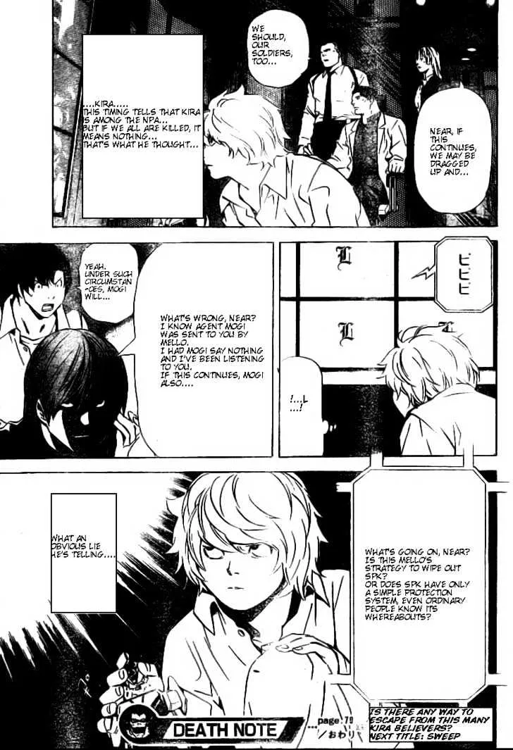 Death Note Chapter 79 page 19 - MangaNato