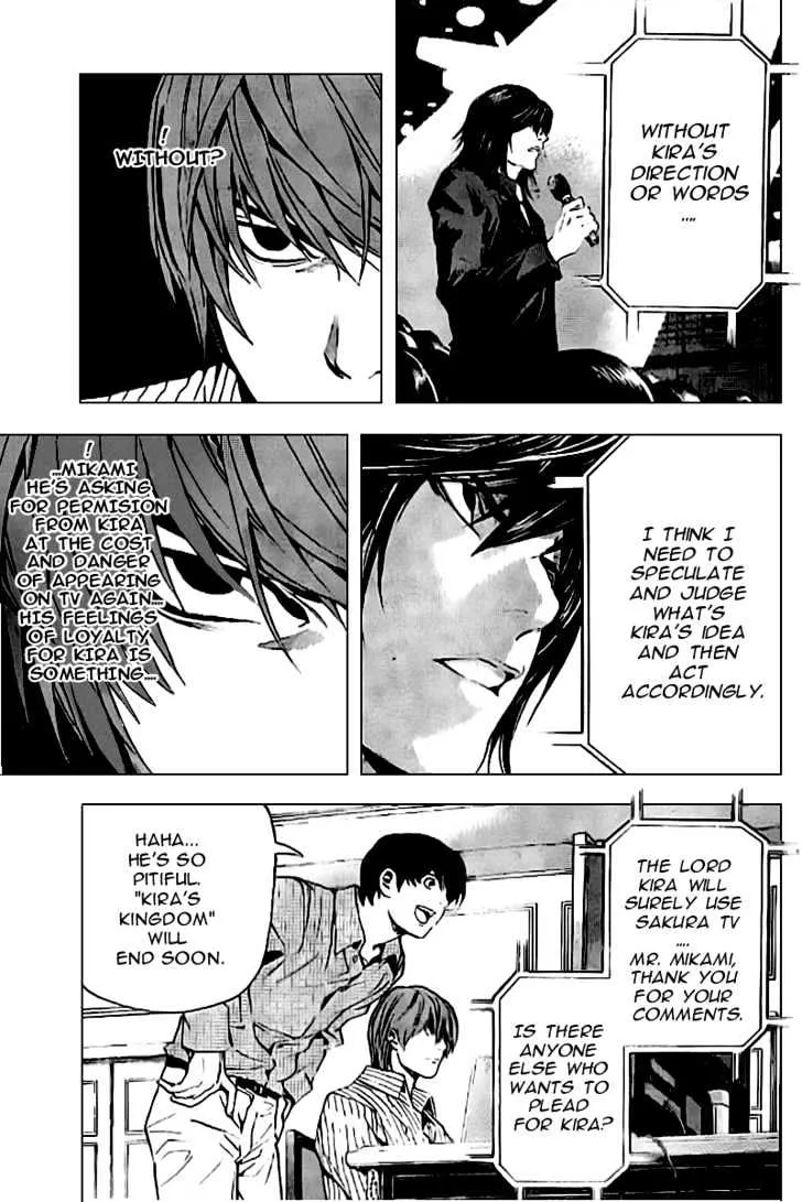 Death Note Chapter 85 page 18 - MangaNato