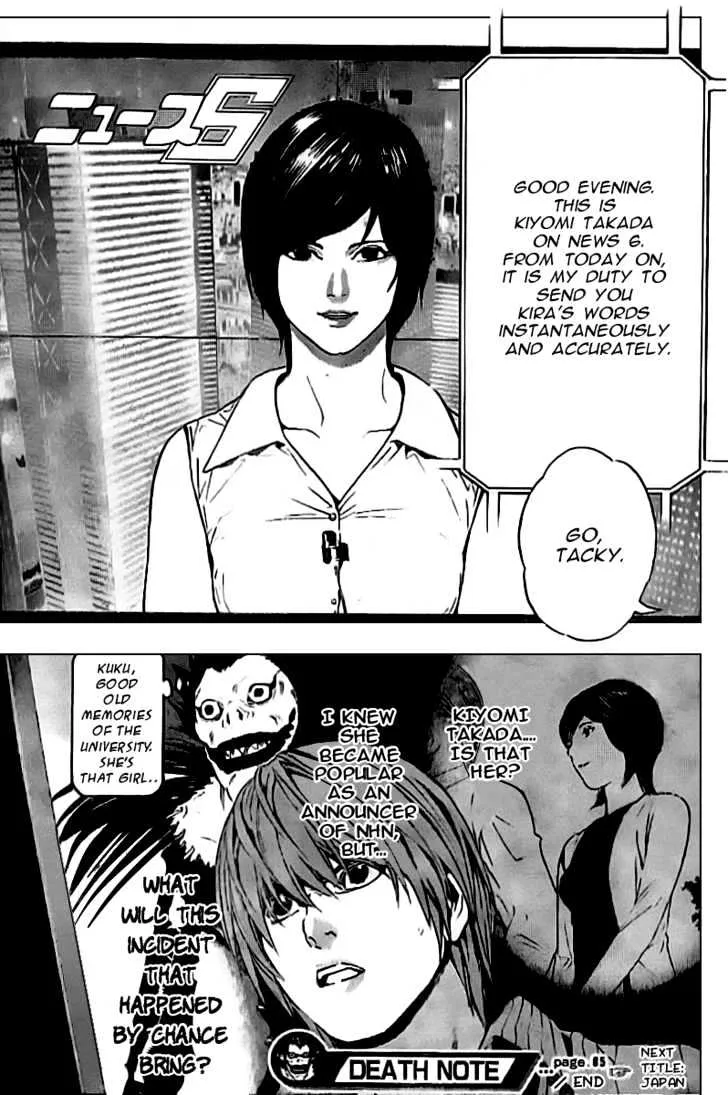 Death Note Chapter 85 page 22 - MangaNato