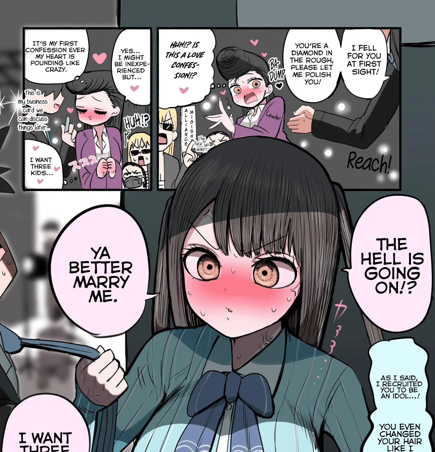 Delinquent Idol-chan Chapter 1 page 1 - MangaNato