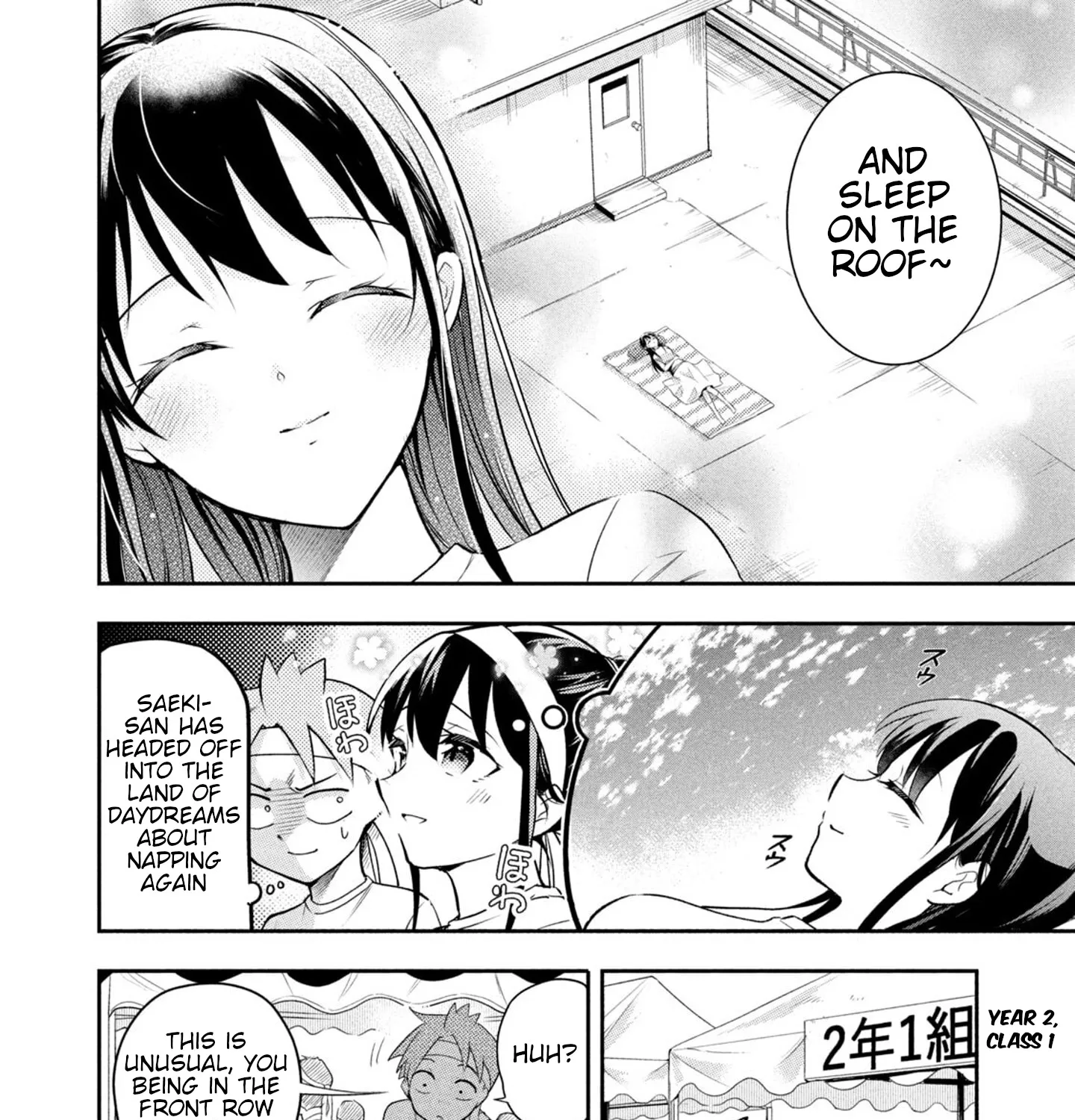 Dignified asleep SAEKI Chapter 41 page 7 - MangaNato