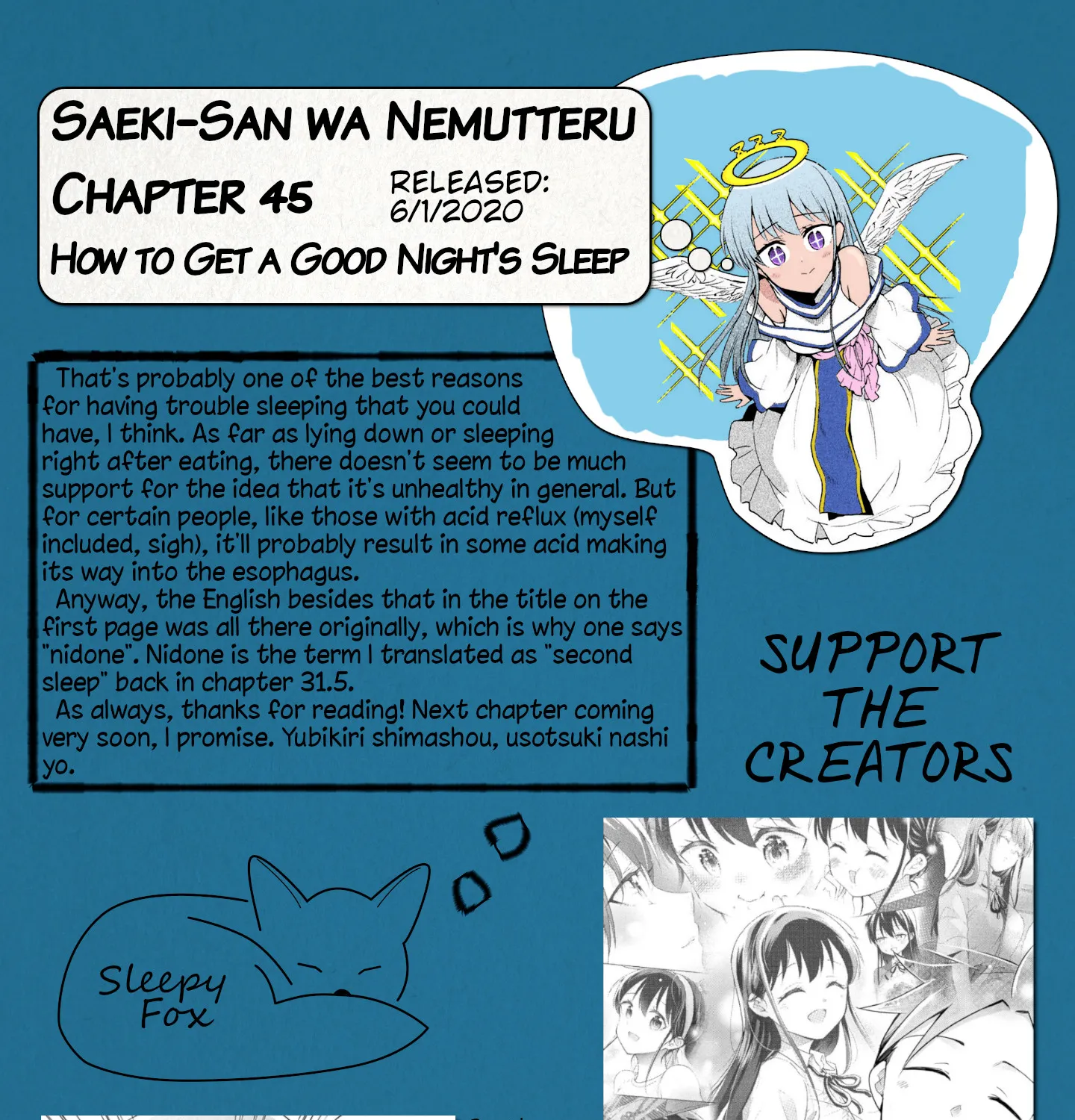 Dignified asleep SAEKI Chapter 45 page 13 - MangaNato