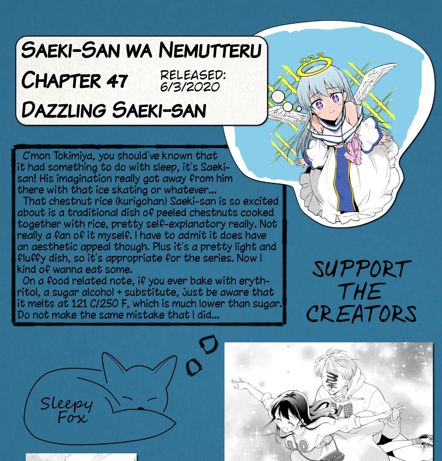 Dignified asleep SAEKI Chapter 47 page 21 - MangaNato