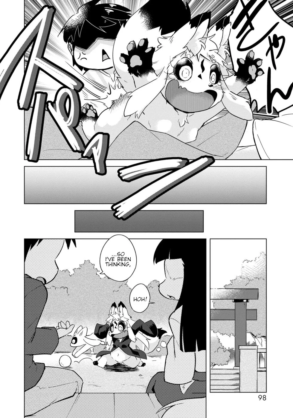 Disaster Fox Kuzure-chan Chapter 16 page 20 - MangaKakalot