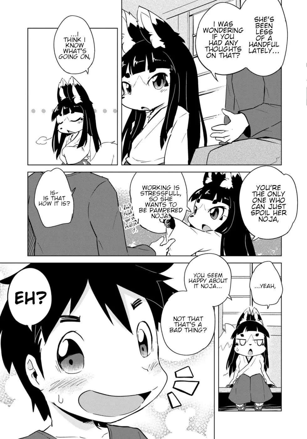 Disaster Fox Kuzure-chan Chapter 16 page 21 - MangaKakalot