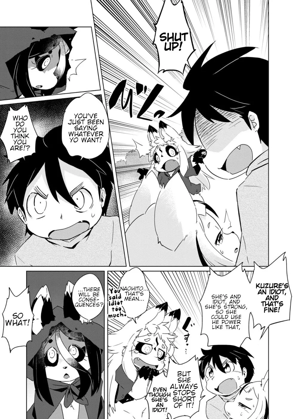 Disaster Fox Kuzure-chan Chapter 22 page 9 - MangaKakalot