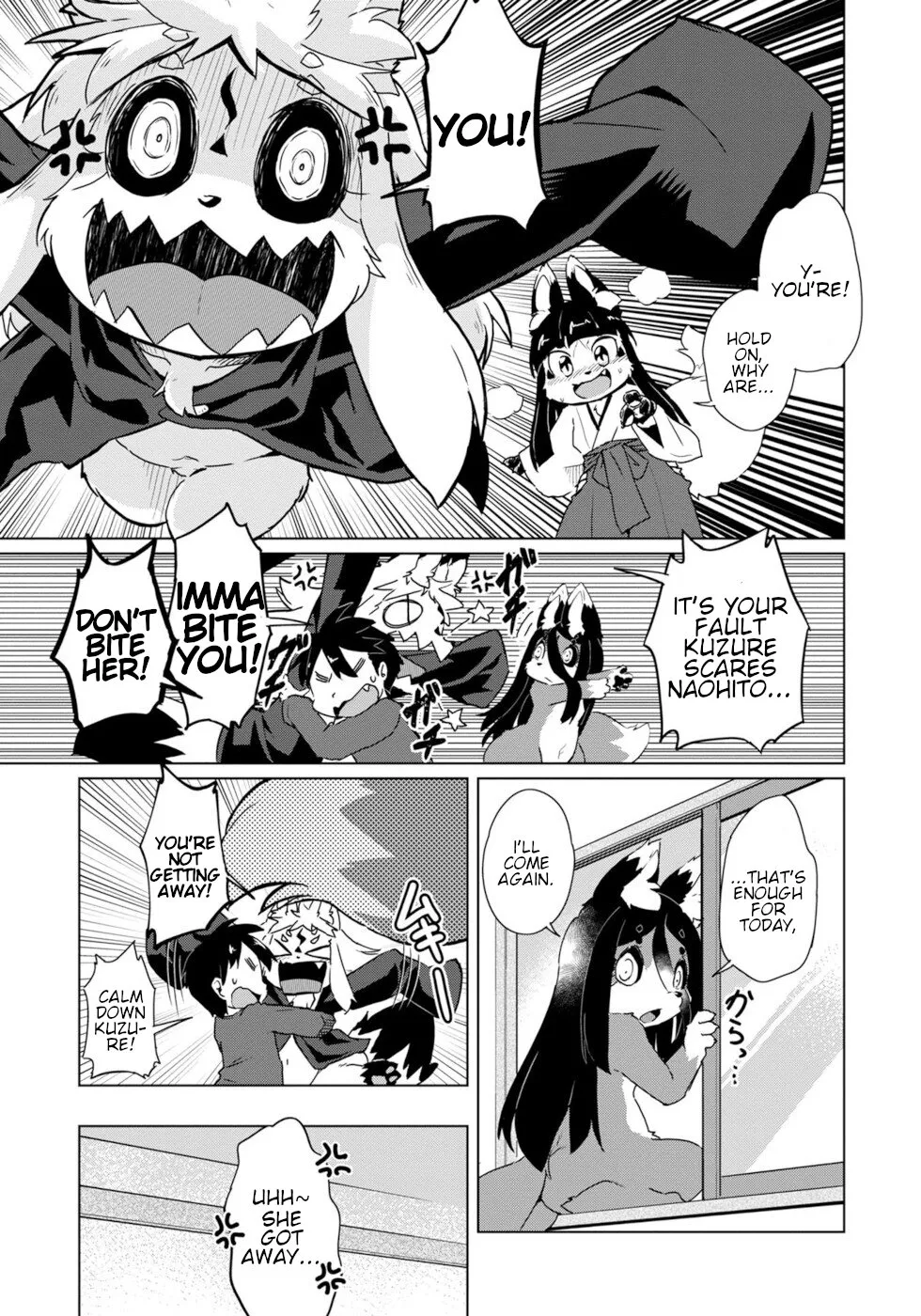 Disaster Fox Kuzure-chan Chapter 24 page 13 - MangaKakalot