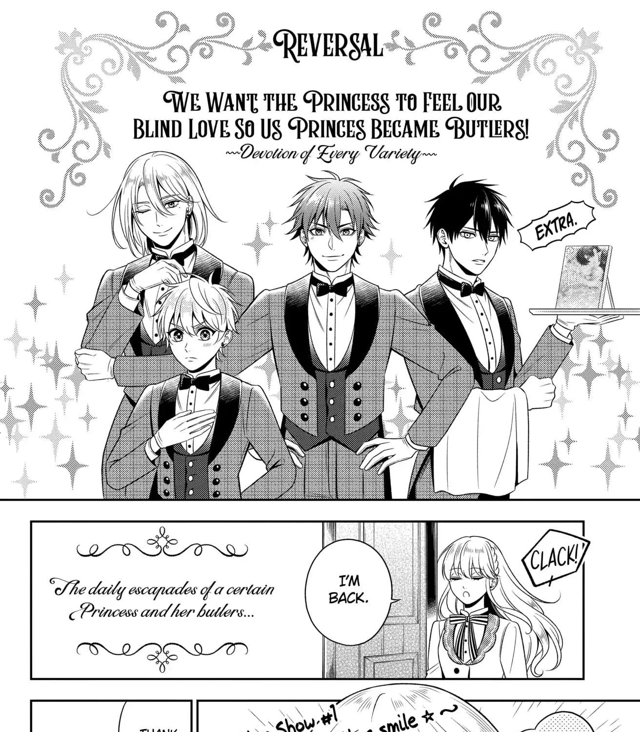 Disguised as a Butler the Former Princess Evades the Prince’s Love! - Page 1