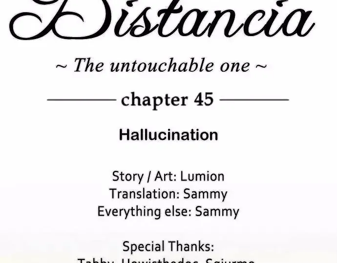 Distancia ~ The Untouchable One ~ - Page 11