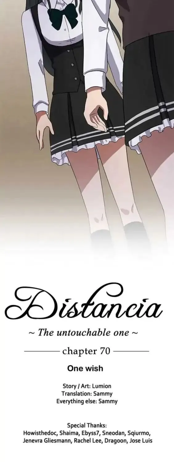 Distancia ~ The Untouchable One ~ - Page 1