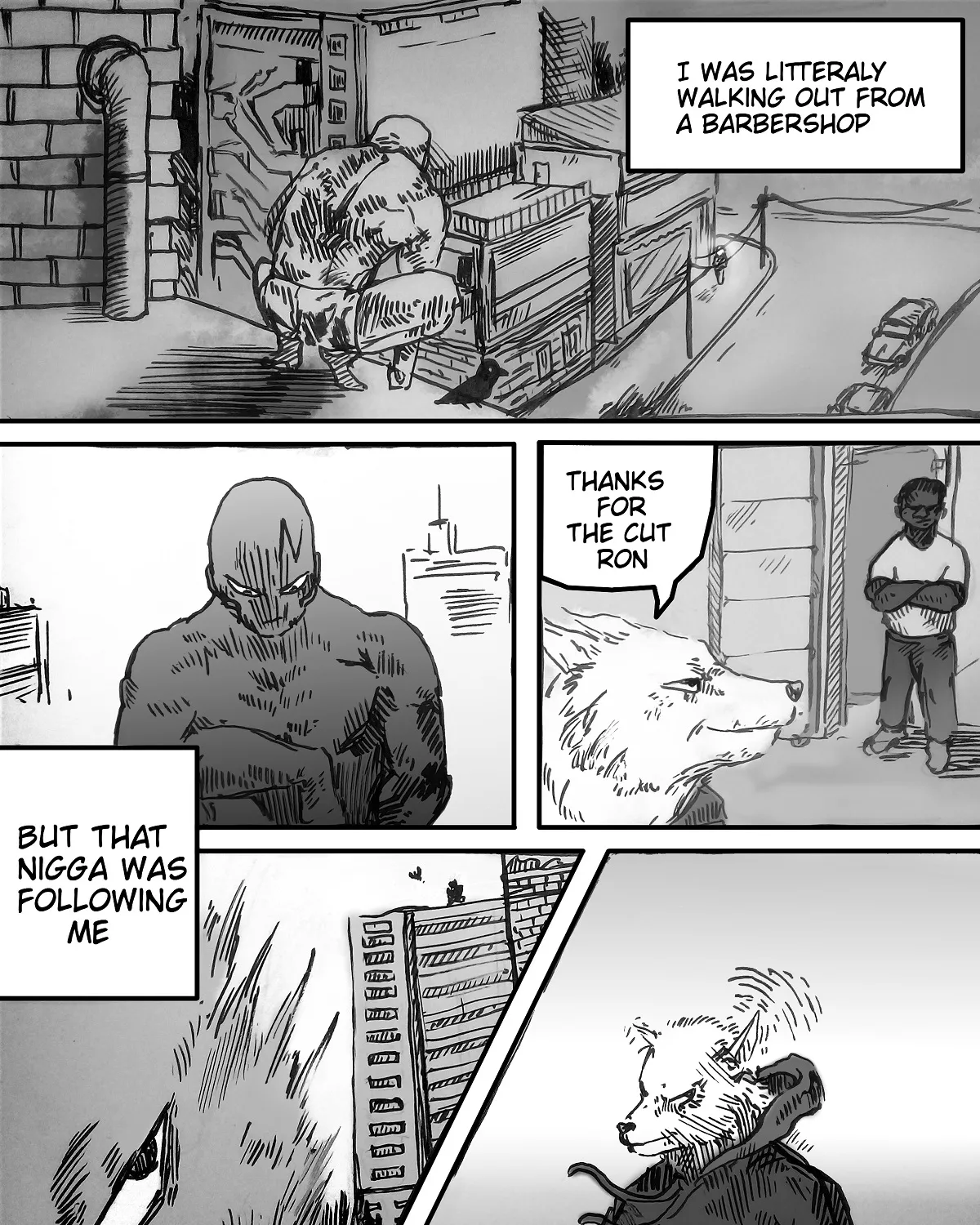 Dog Nigga Chapter 2 page 3 - MangaKakalot