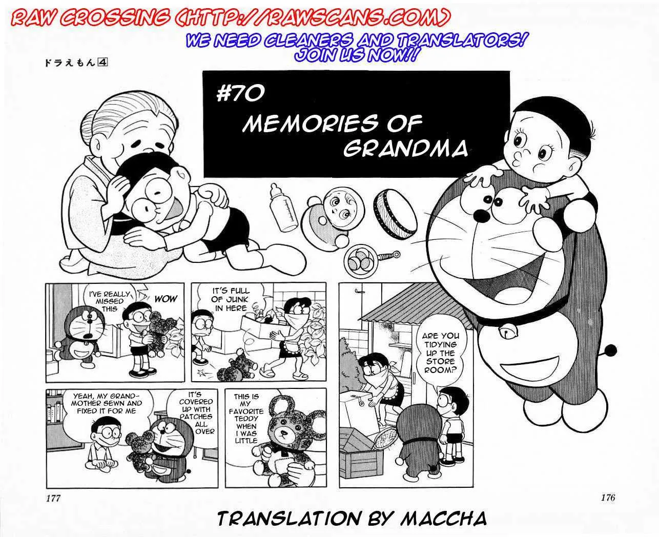 Doraemon Chapter 70 page 1 - MangaNato