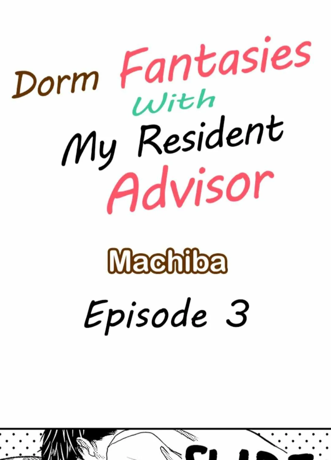 Dorm Fantasies With My Resident Advisor Chapter 3 page 3 - MangaNato