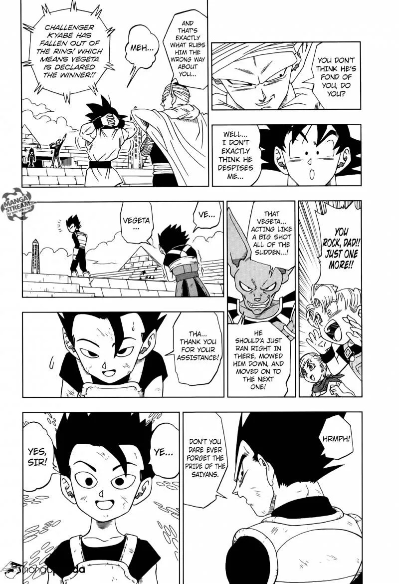 Dragon Ball Super Chapter 12 page 17 - MangaNato