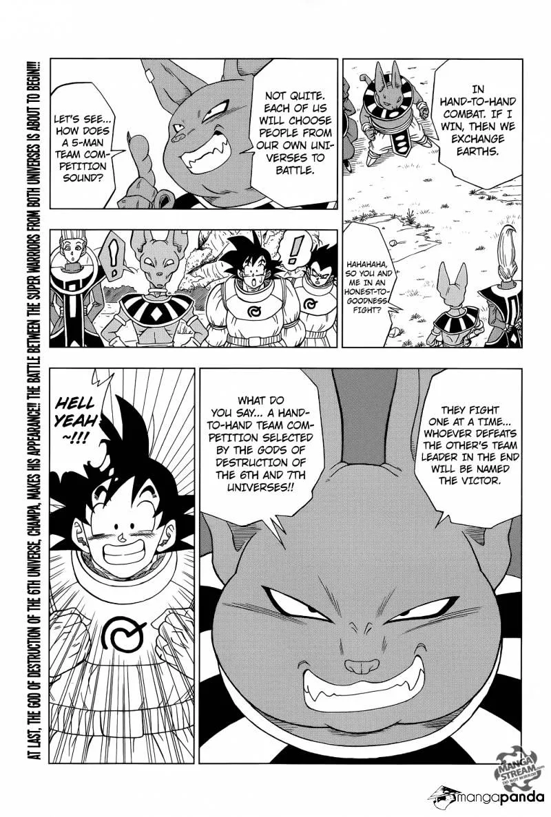 Dragon Ball Super Chapter 5 page 22 - MangaNato