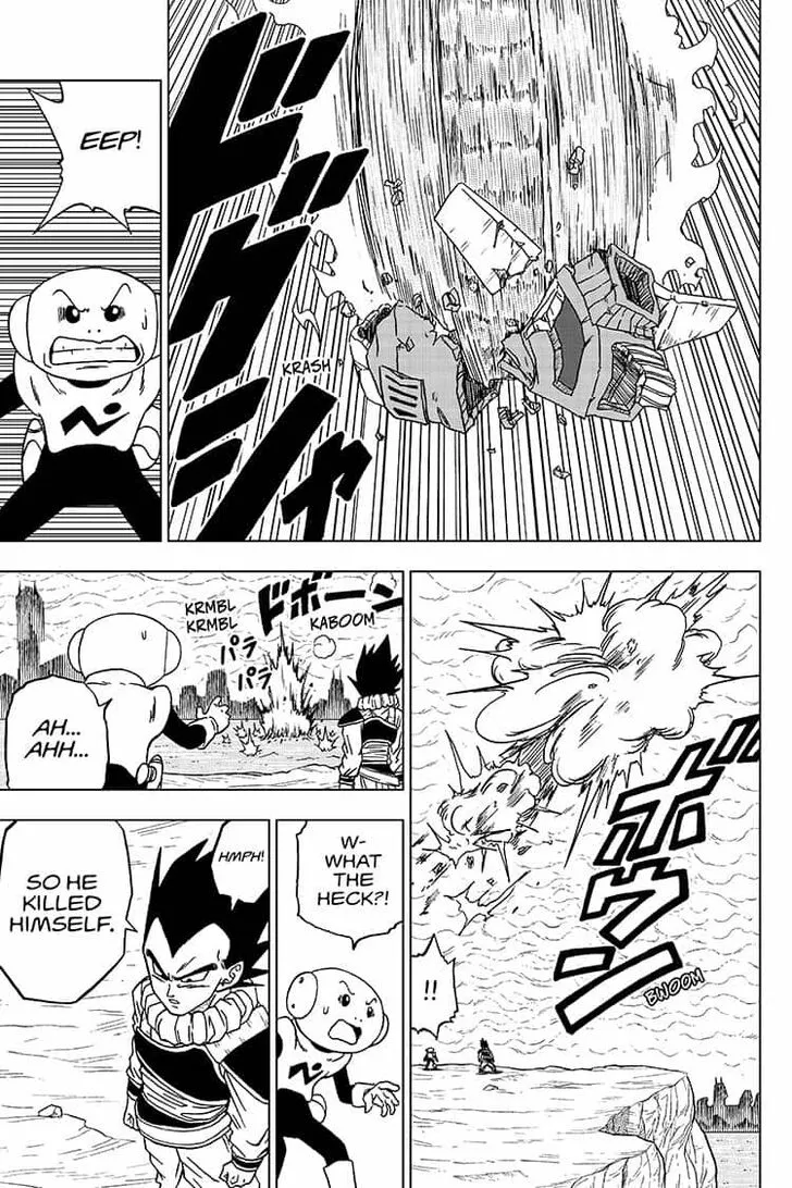 Dragon Ball Super Chapter 55 page 33 - MangaNato