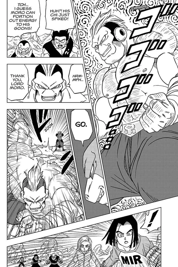 Dragon Ball Super Chapter 57 page 34 - MangaNato