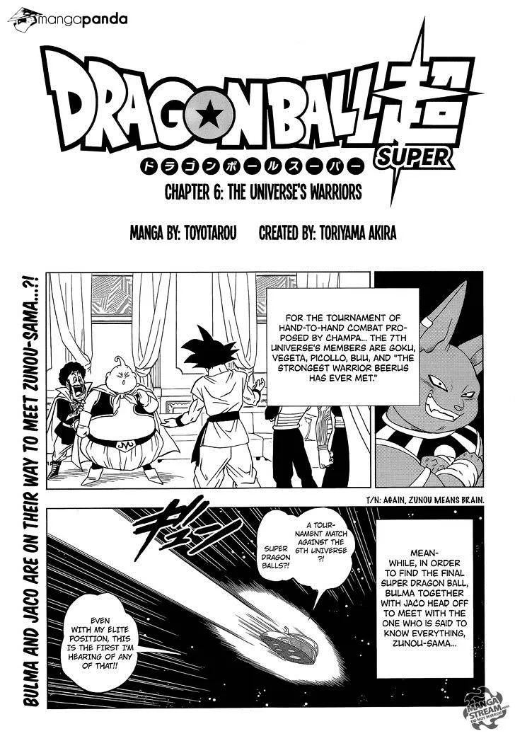 Dragon Ball Super Chapter 7.1 page 1 - MangaNato