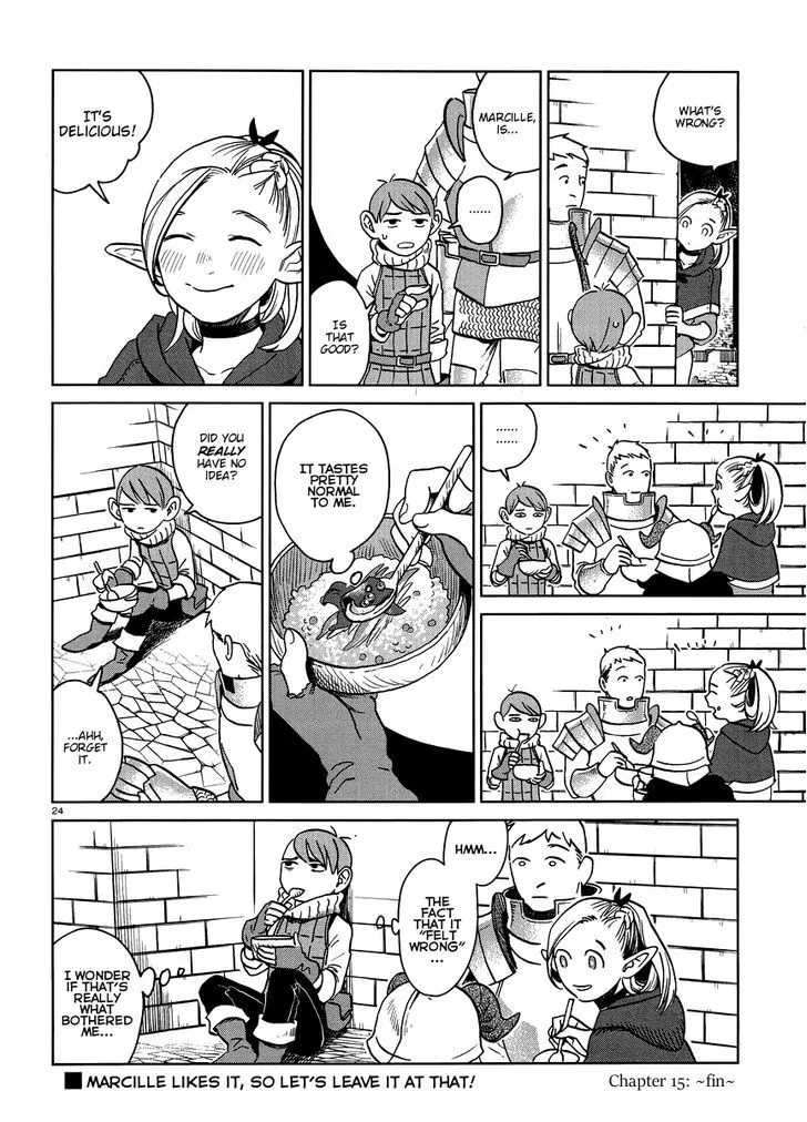 Dungeon Meshi Chapter 15 page 24 - MangaNato