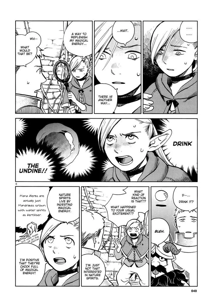 Dungeon Meshi Chapter 20 page 8 - MangaNato