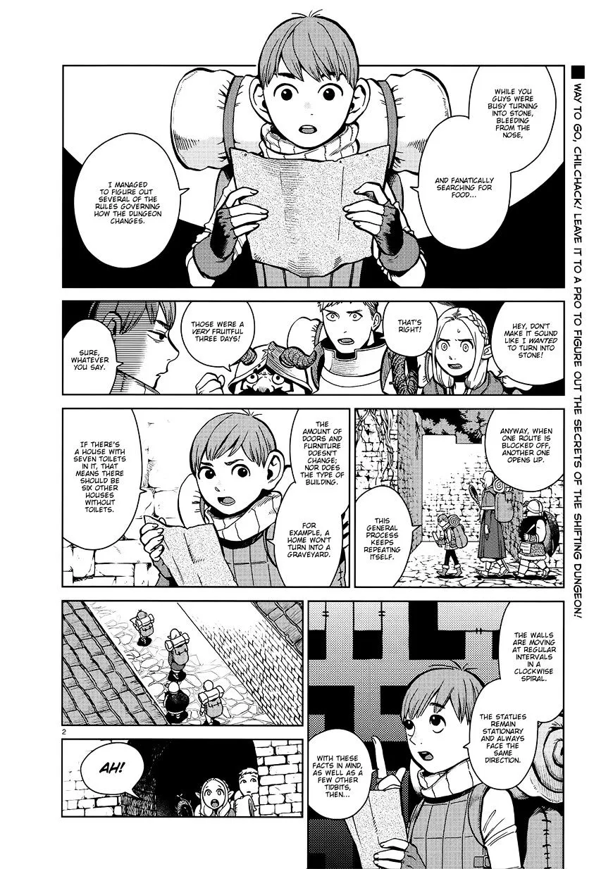 Dungeon Meshi Chapter 35 page 2 - MangaNato