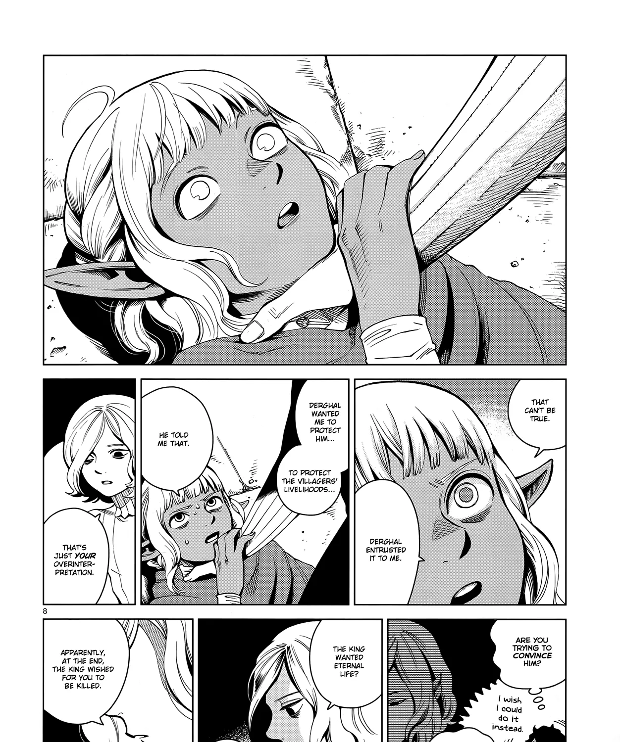 Dungeon Meshi Chapter 55 page 15 - MangaNato