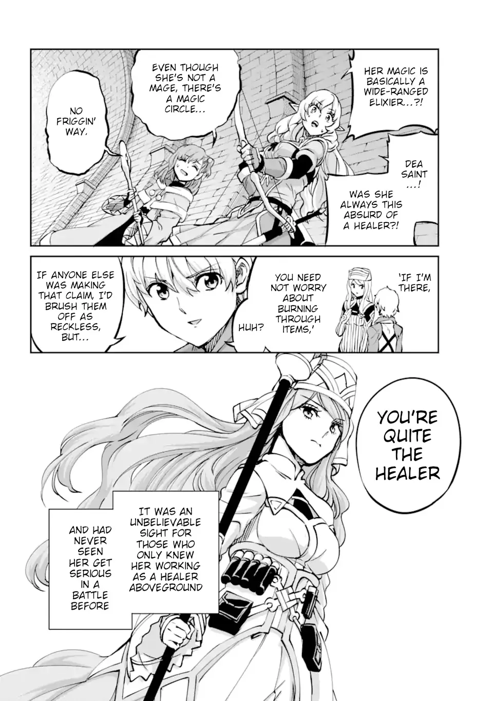 Dungeon Ni Deai O Motomeru No Wa Machigatte Iru Darou Ka Gaiden - Sword Oratoria - Page 3