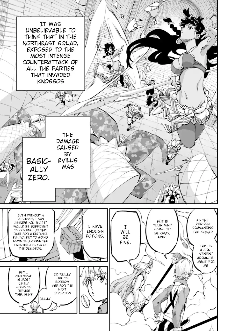 Dungeon Ni Deai O Motomeru No Wa Machigatte Iru Darou Ka Gaiden - Sword Oratoria - Page 4