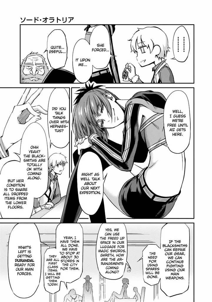 Dungeon Ni Deai O Motomeru No Wa Machigatte Iru Darou Ka Gaiden - Sword Oratoria - Page 10