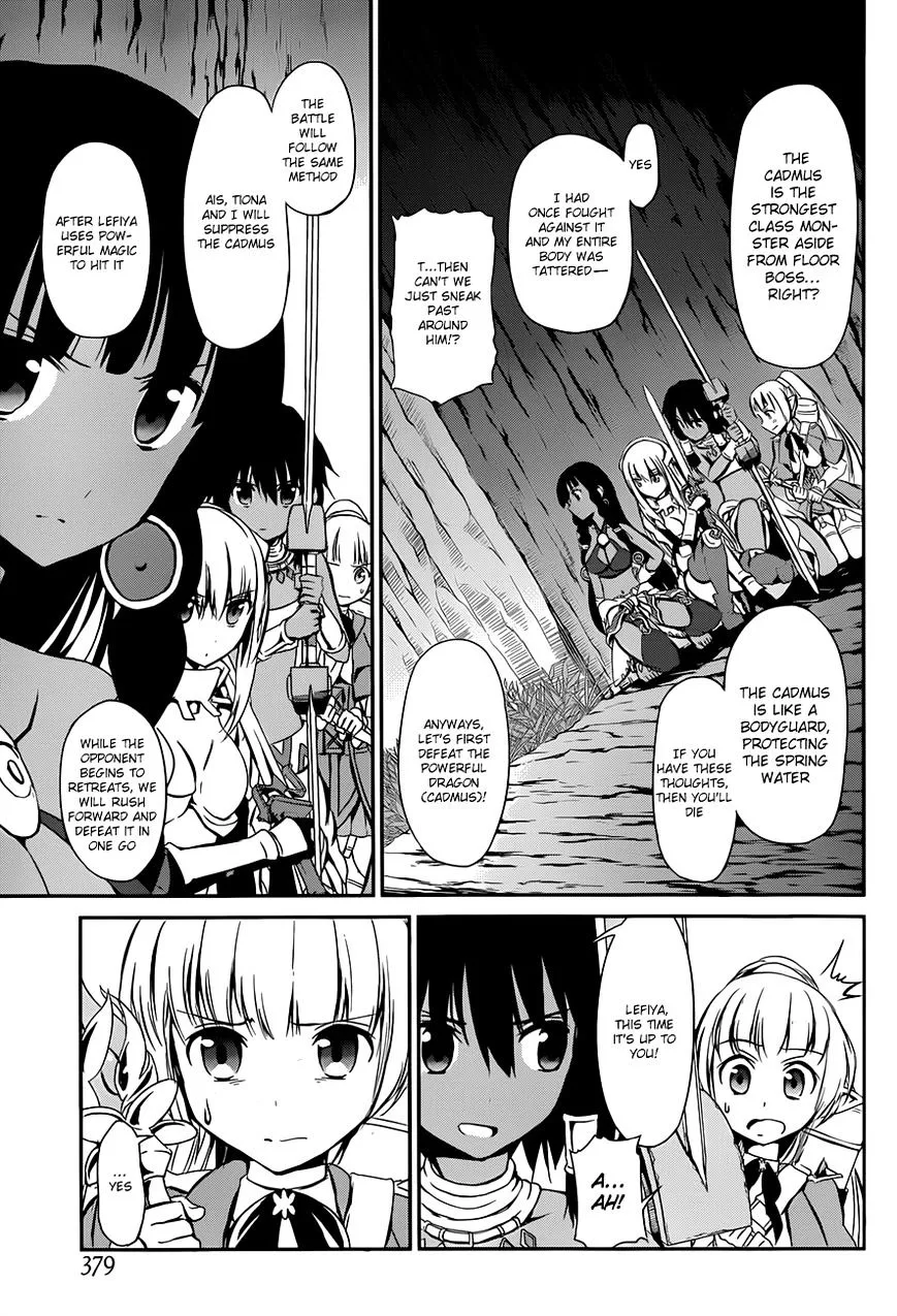 Dungeon Ni Deai O Motomeru No Wa Machigatte Iru Darou Ka Gaiden - Sword Oratoria - Page 28