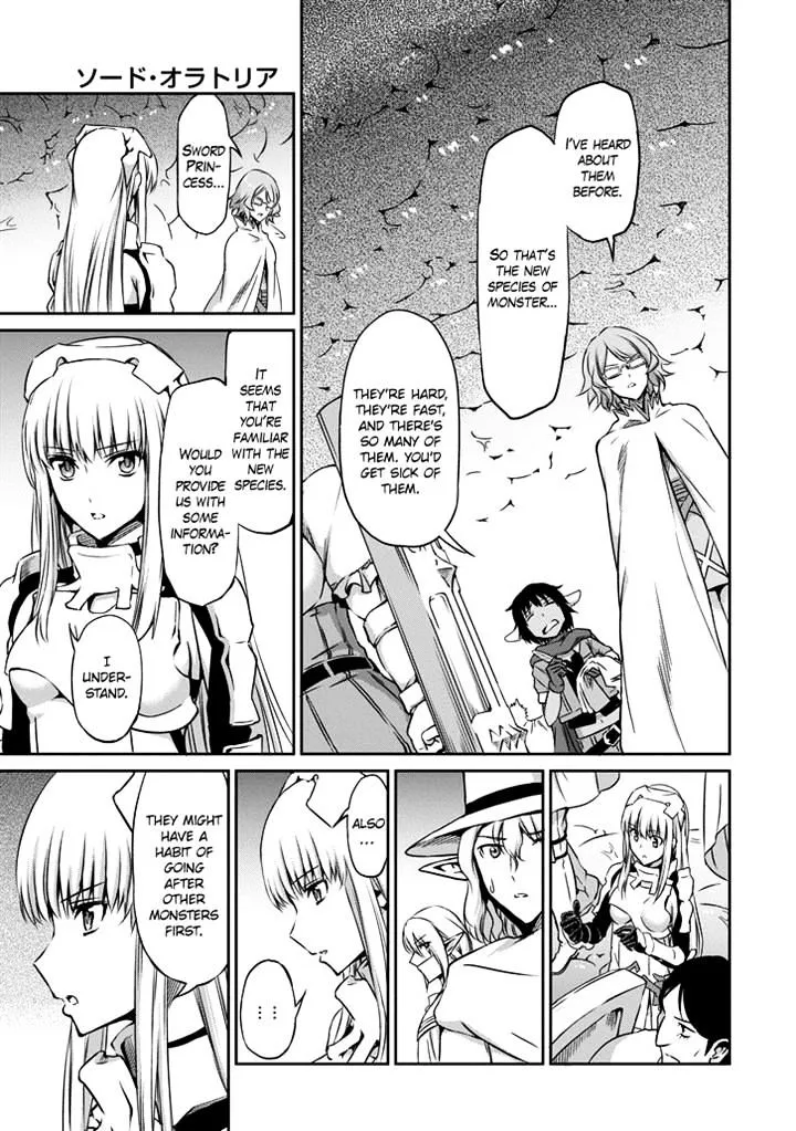 Dungeon Ni Deai O Motomeru No Wa Machigatte Iru Darou Ka Gaiden - Sword Oratoria - Page 33