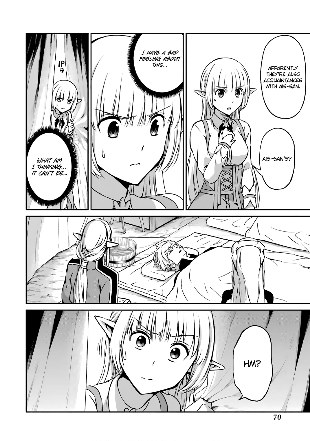 Dungeon Ni Deai O Motomeru No Wa Machigatte Iru Darou Ka Gaiden - Sword Oratoria - Page 35