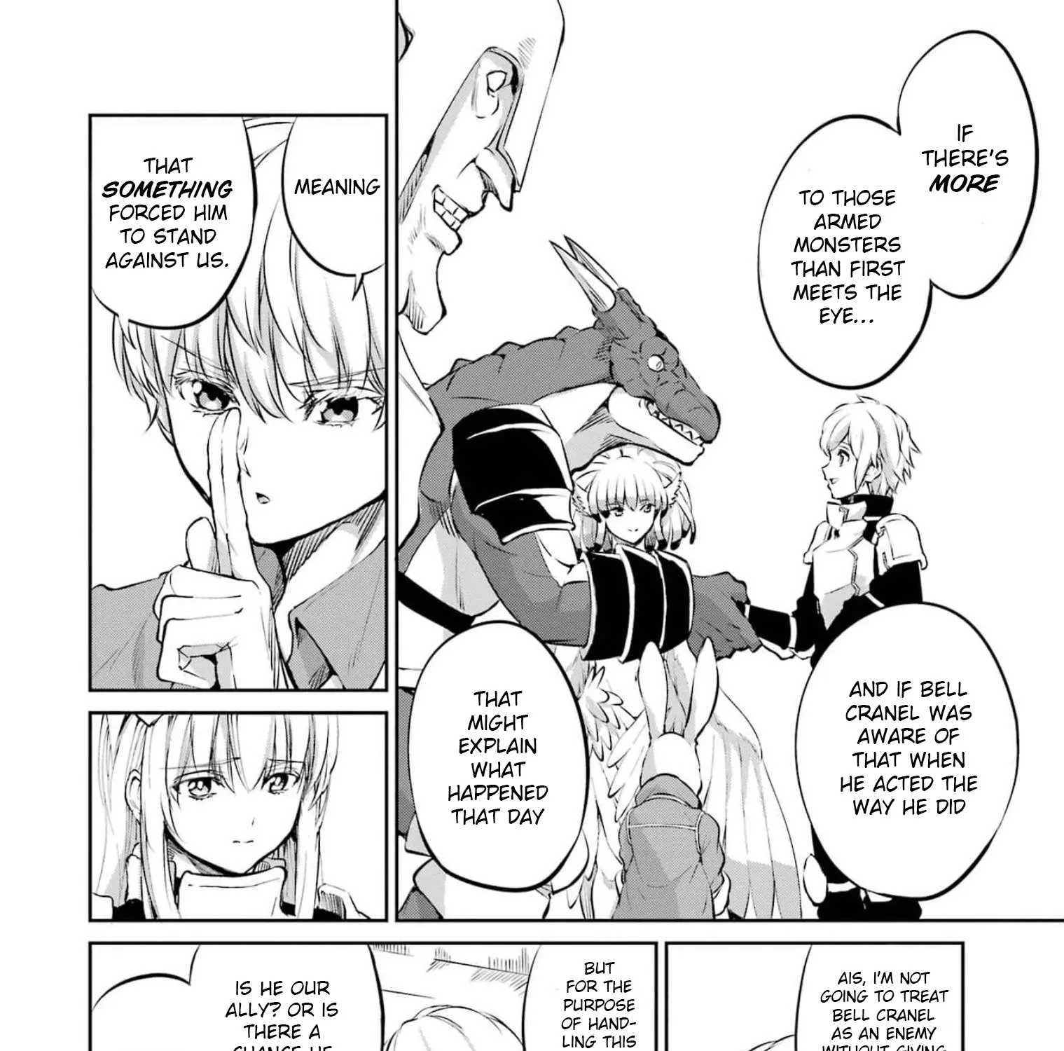 Dungeon Ni Deai O Motomeru No Wa Machigatte Iru Darou Ka Gaiden - Sword Oratoria - Page 54