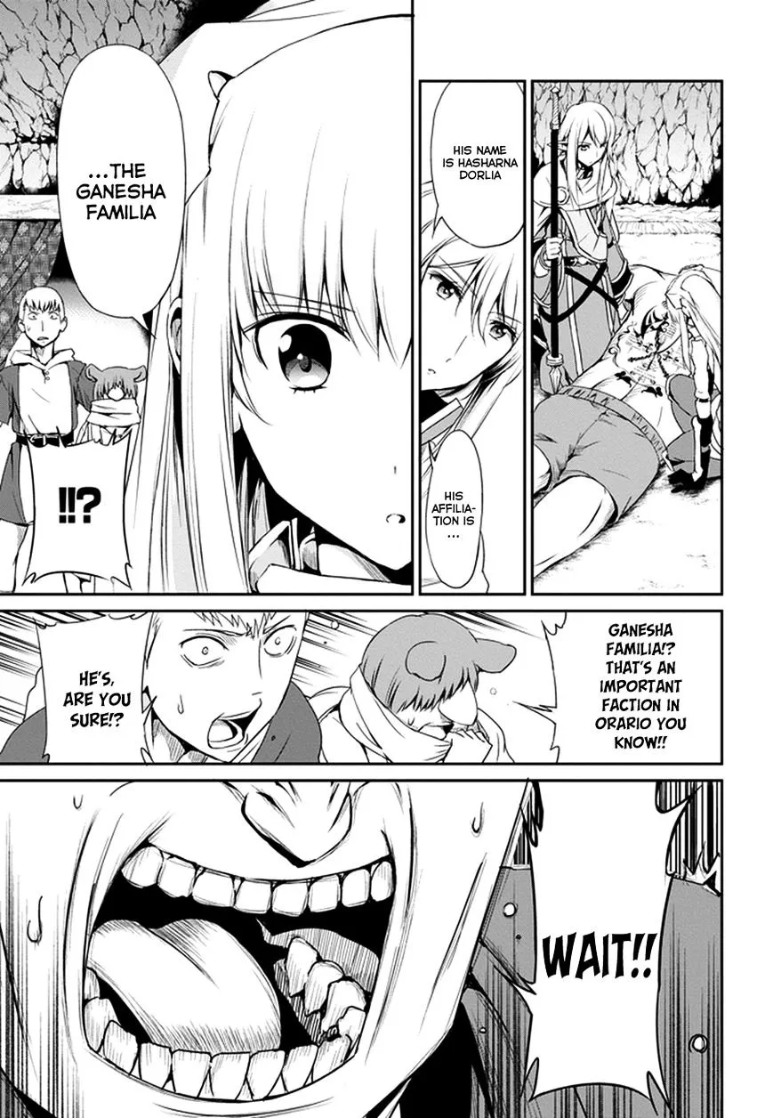 Dungeon Ni Deai O Motomeru No Wa Machigatte Iru Darou Ka Gaiden - Sword Oratoria - Page 43